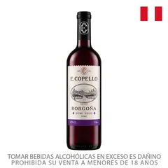 E.COPELLO - Vino E.Copello Borgoña Semi Seco Botella 750 mL
