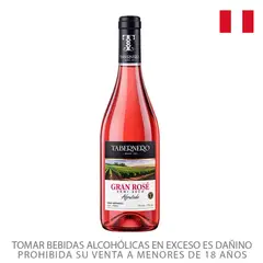 TABERNERO - Vino Rose Semi Seco Tabernero Botella 750 mL