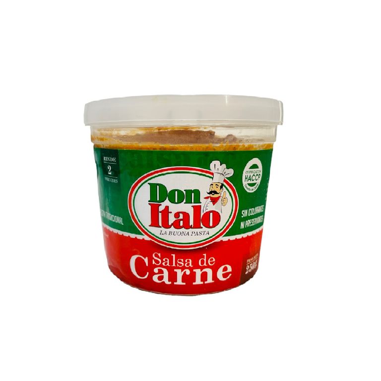 Salsa de Carne Don Italo Envase 250 g