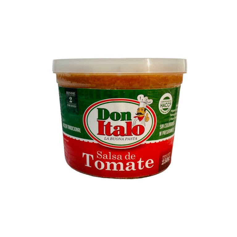 Salsa de Tomate Don Italo Envase 250 g