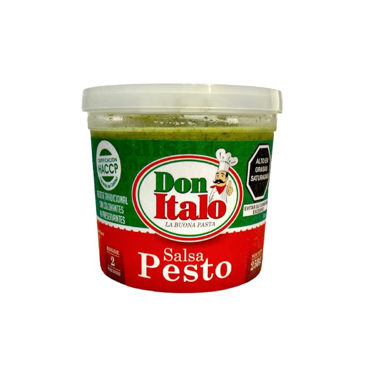 Salsa Pesto Don Italo Envase 250 g