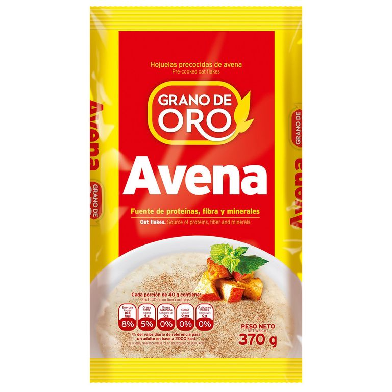 Avena Grano de Oro Bolsa 370 g