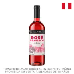 TACAMA - Vino Tacama Rosé Semi Seco Botella 750 mL