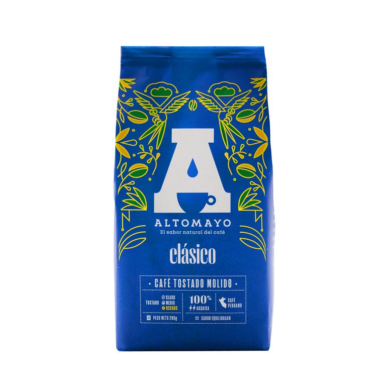 Café Altomayo Molido Clásico Bolsa 200 g