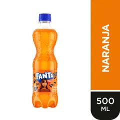 FANTA - Gaseosa sabor Naranja 500 mL