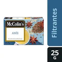 MC COLINS - Anís Caja 25 Sobres