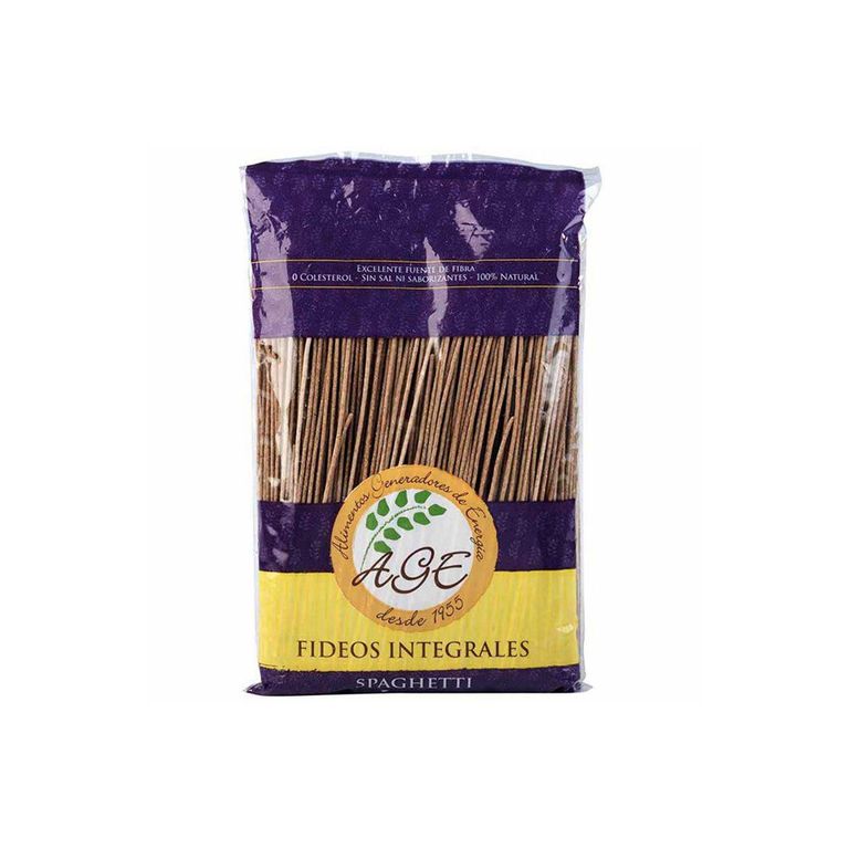 Fideo Spaguetti Integral Age Empaque 500 g