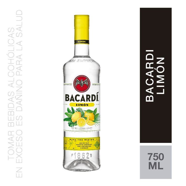Ron Bacardí Limón Botella 750 mL
