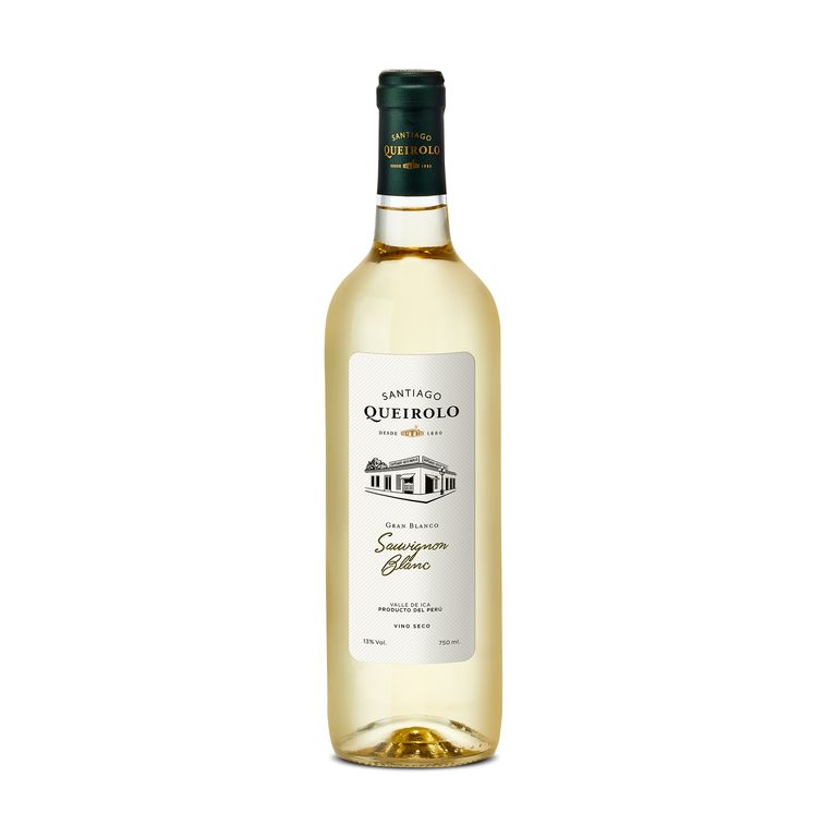 Vino Santiago Queirolo Blanco Botella 750 mL