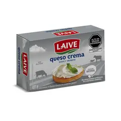 LAIVE - Queso Crema Laive en Barra Empaque 227 g