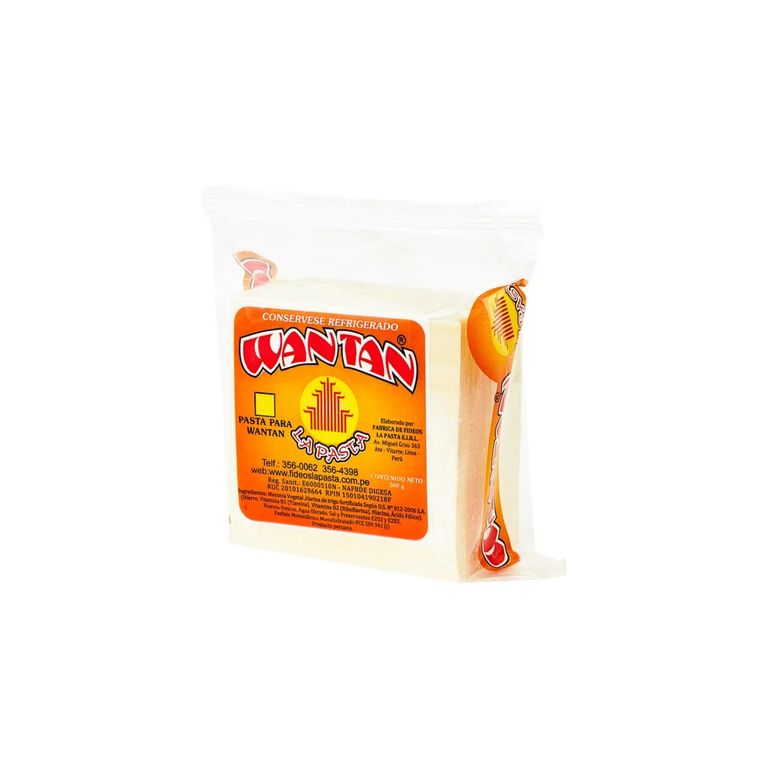 Masa De Wantán La Pasta Empaque 500 g