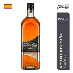 FLOR DE CAÑA - Ron Flor de Caña 5 Años Botella 1.75 L
