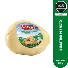 LAIVE - Queso Mozarella Bola Laive Empaque 250 g