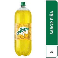 CONCORDIA - Gaseosa Sabor Piña 3 L