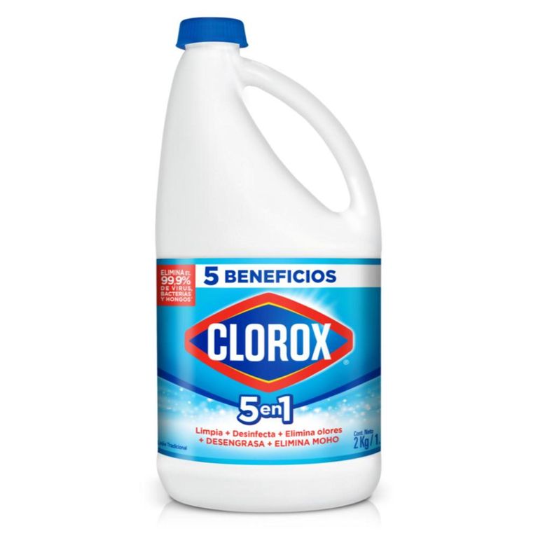 Lejía Clorox Tradicional Botella 2 Kg