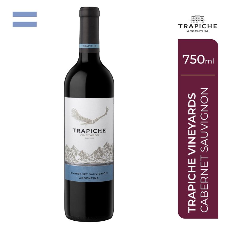 Vino Trapiche Vineyards Cabernet Sauvignon Botella 750 mL