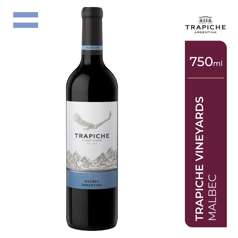 Vino Trapiche Vineyards Malbec Botella 750 mL