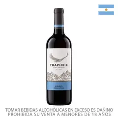 TRAPICHE - Vino Trapiche Vineyards Malbec Botella 750 mL