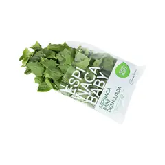 VERDE PURO - Espinaca Baby Verde Puro x 180 g