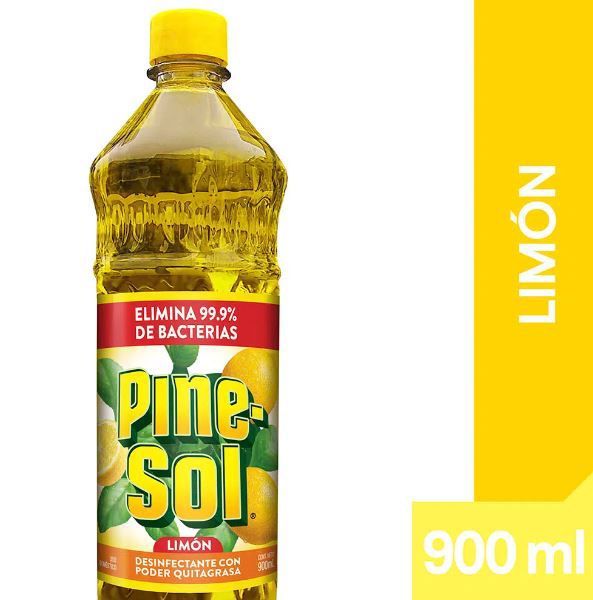 Desinfectante Pinesol Limón Botella 900 mL