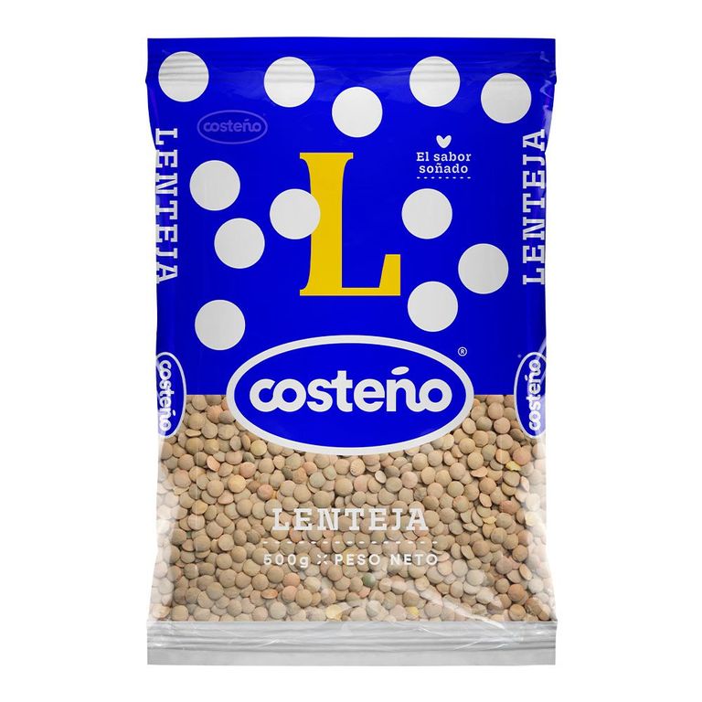 Lenteja Menestra Costeño Bolsa 500 g