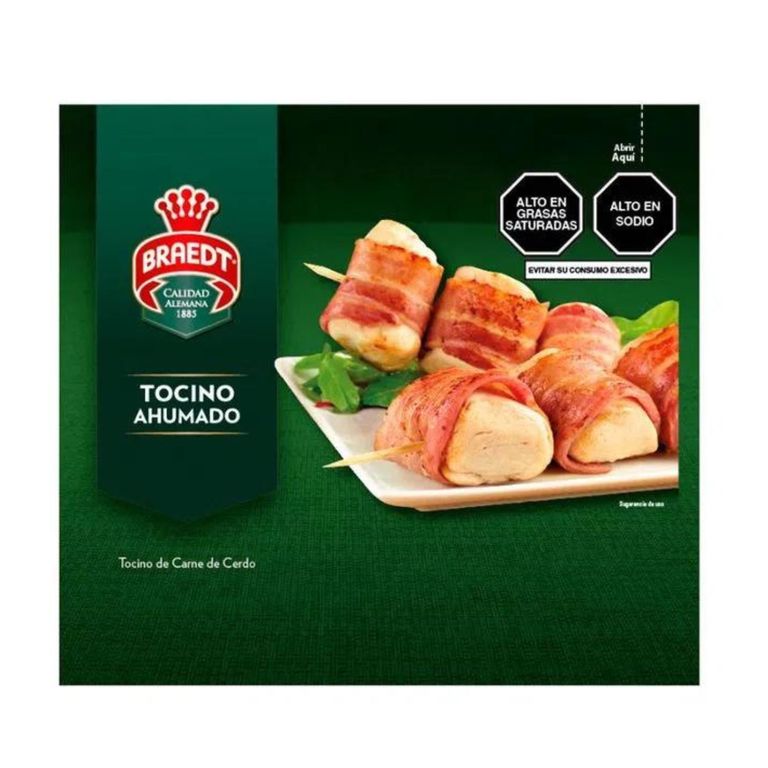 Tocino Ahumado Braedt Empaque 200 g