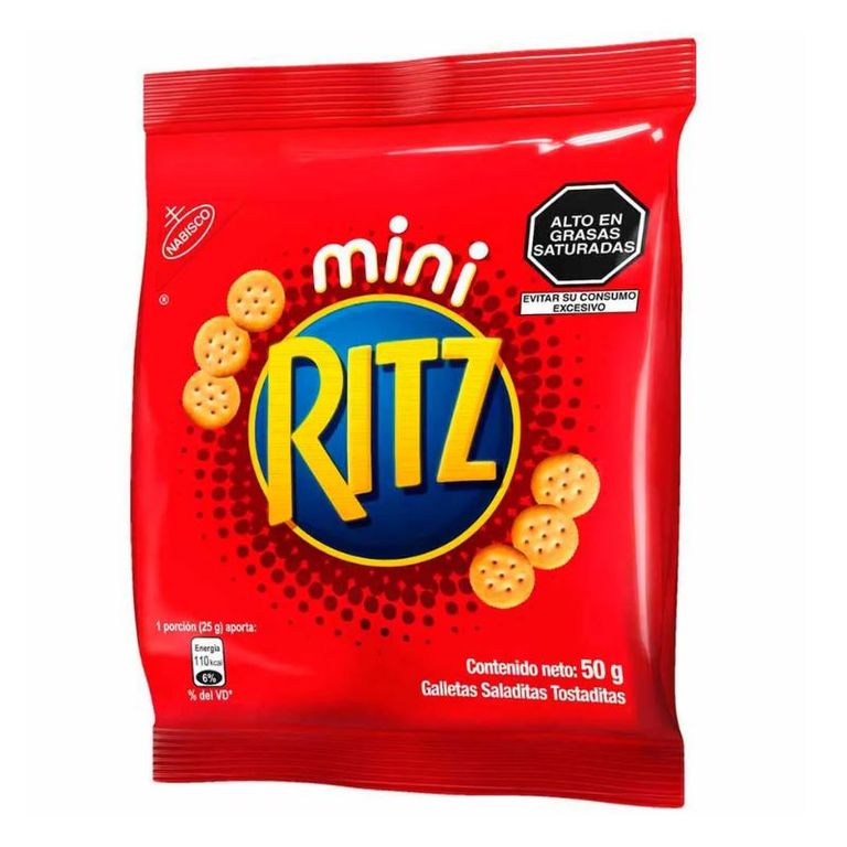 Galletas Mini Ritz Bolsa 50 g