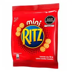RITZ - Galletas Mini Ritz Bolsa 50 g