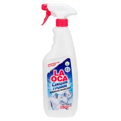 LA OCA - Quitamanchas Líquido Para Cuellos Y Puños Disuelve Manchas Botella 750 ml