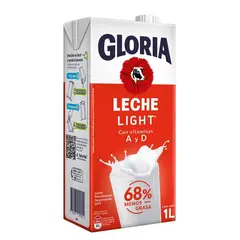 GLORIA - Leche Light Uht 1 L