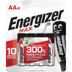 ENERGIZER - PILAS ENERGIZER AA X 4