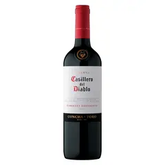 CASILLERO DEL DIABLO - Vino Tinto Casillero del Diablo Cabernet Botella 750 mL