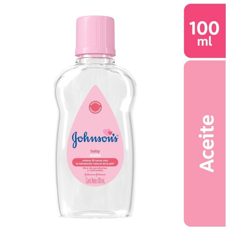 Aceite Corporal Johnsons Baby Original Envase 100 mL
