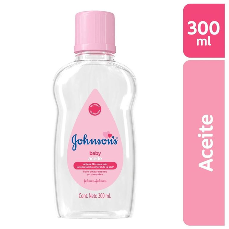 Aceite Corporal Johnsons Baby Original Envase 300 mL