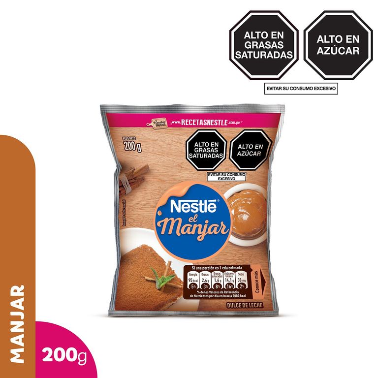 Manjar Blanco Nestlé Bolsa 200 g