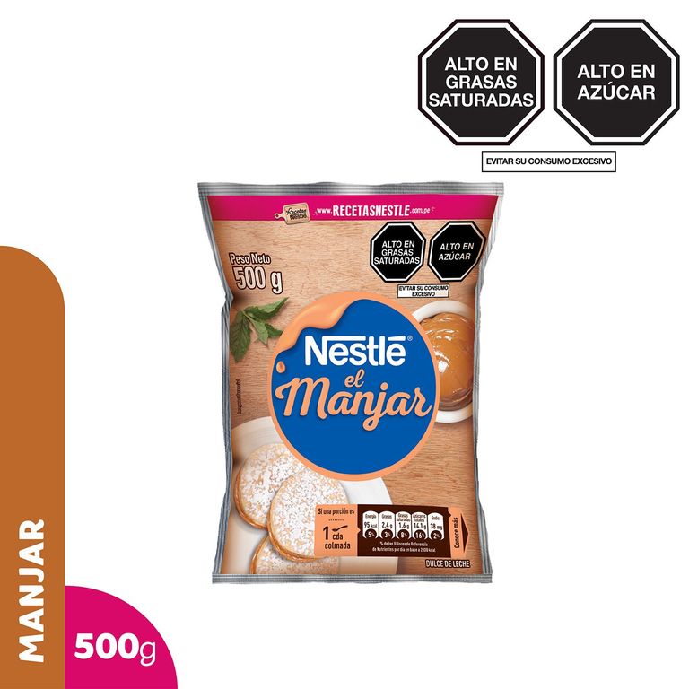 Manjar Blanco Nestlé Bolsa 500 g