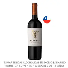 MONTES - Vino Montes Malbec Classic Series Botella 750 mL