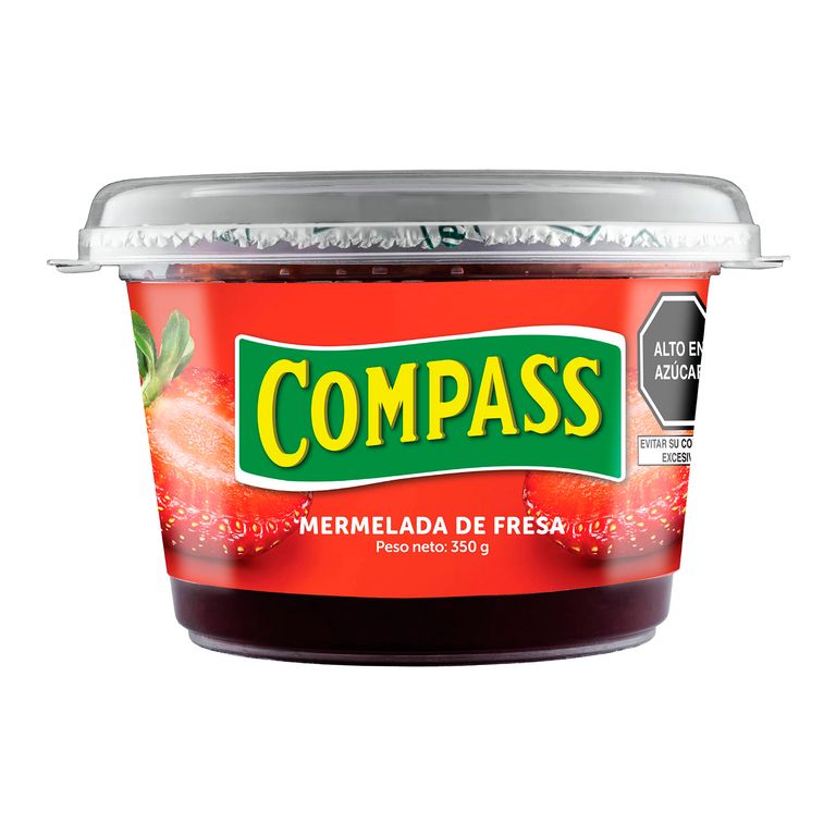 Mermelada Compass Fresa Envase 350 g