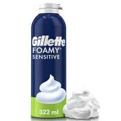 GILLETTE - Espuma De Afeitar Piel Sensible Envase 322 mL