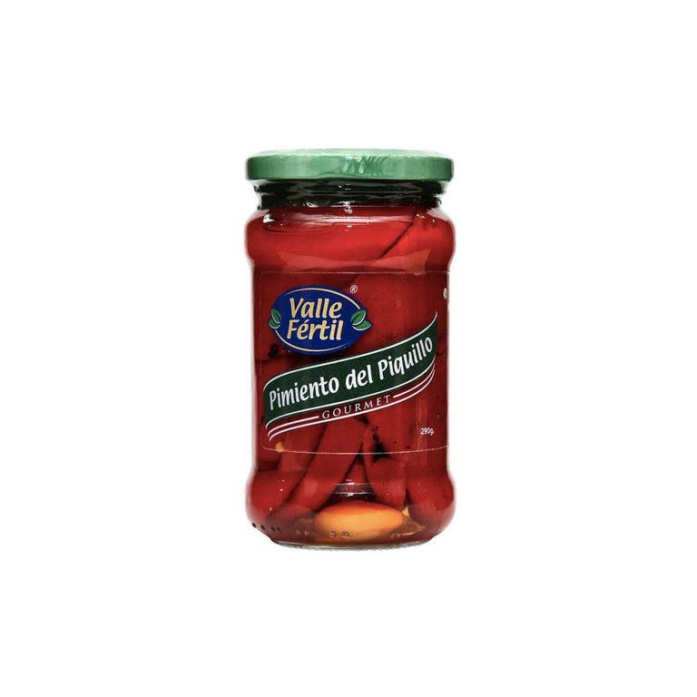 Pimiento Piquillo Gourmet Valle Fertil Envase 290 g