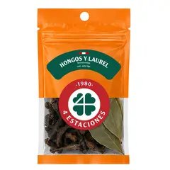4 ESTACIONES - Hongo y Laurel 4 Estaciones Bolsa Ziplock 10 g