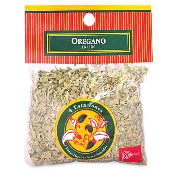 Orégano Entero Cuatro Estaciones Bolsa 10 g
