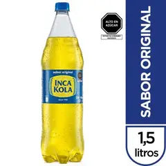 INCA KOLA - Gaseosa Inca Kola Botella 1.5 L