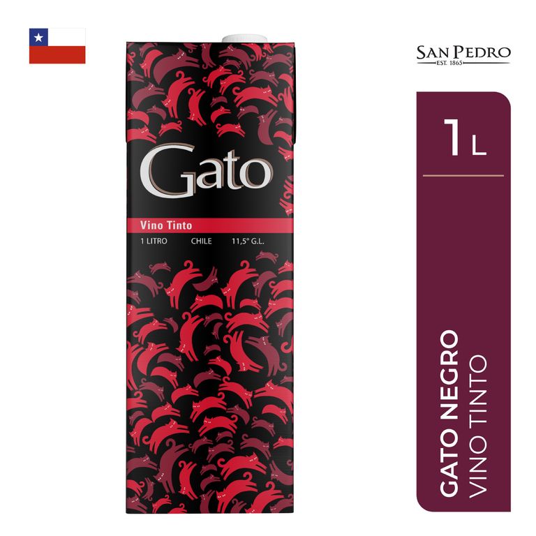 Vino Tinto Gato Caja 1 L