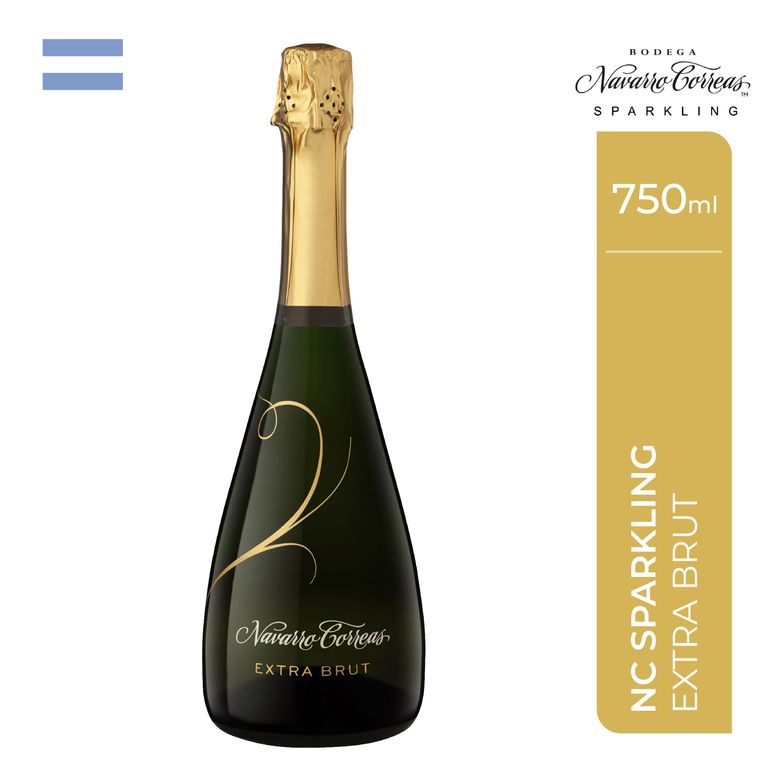 Espumante Navarro Correas Extra Brut Botella 750 mL