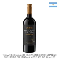 undefined - Vino Navarro Correas Colección Privada Malbec Botella 750 mL