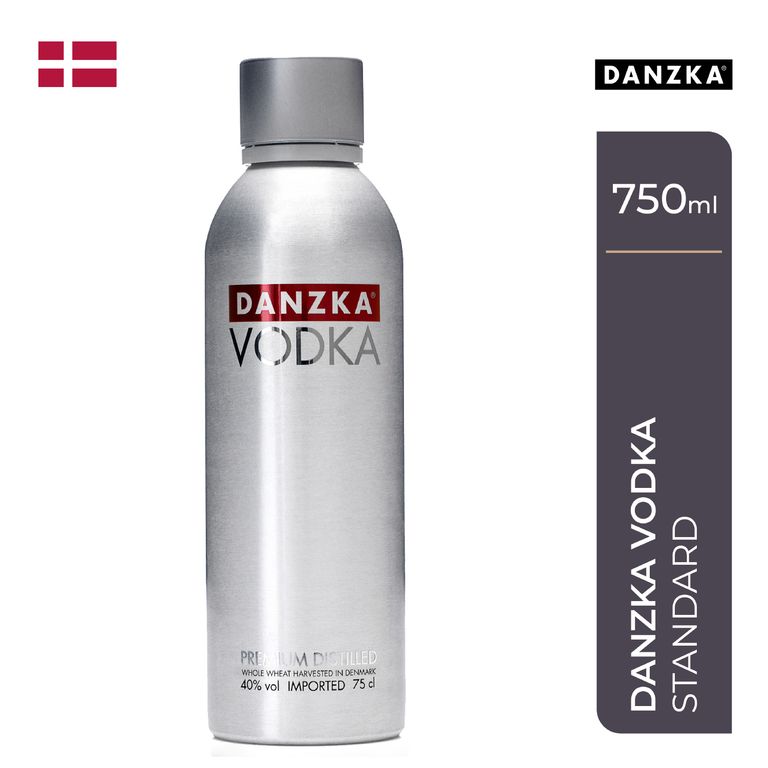 Vodka Danzka Standard Botella 750 mL