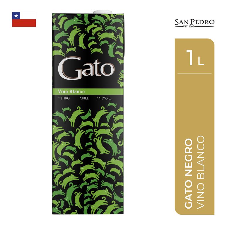 Vino Blanco Gato Caja 1 L
