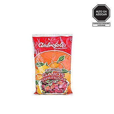Caramelos Gajos Surtidos Ambrosoli Bolsa 390 g