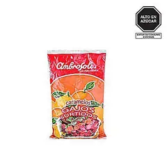 AMBROSOLI - Caramelos Gajos Surtidos Ambrosoli Bolsa 390 g